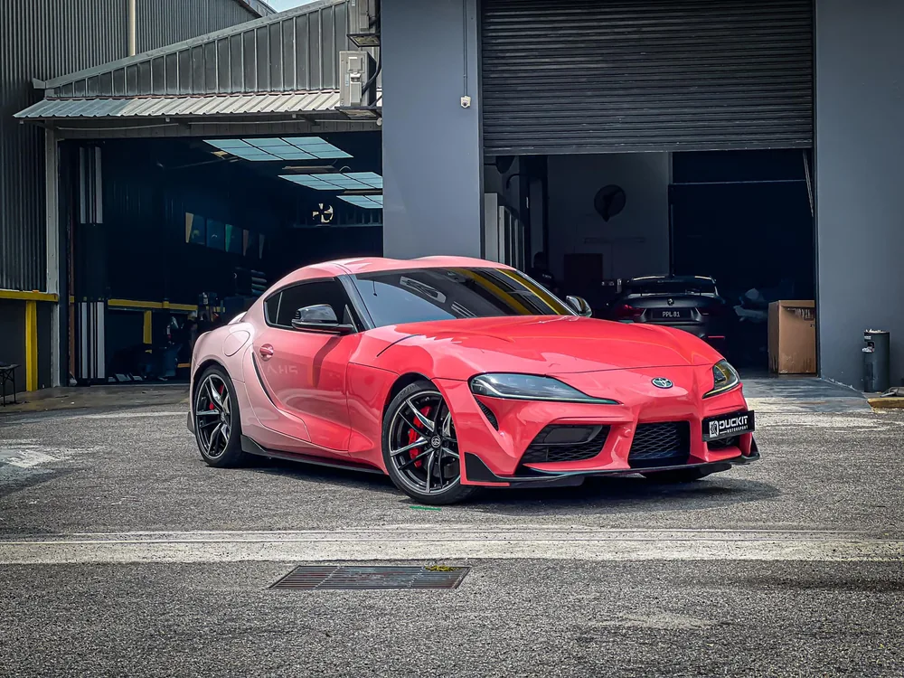 Full Vinyl Wrap - Custom Gradient Pink