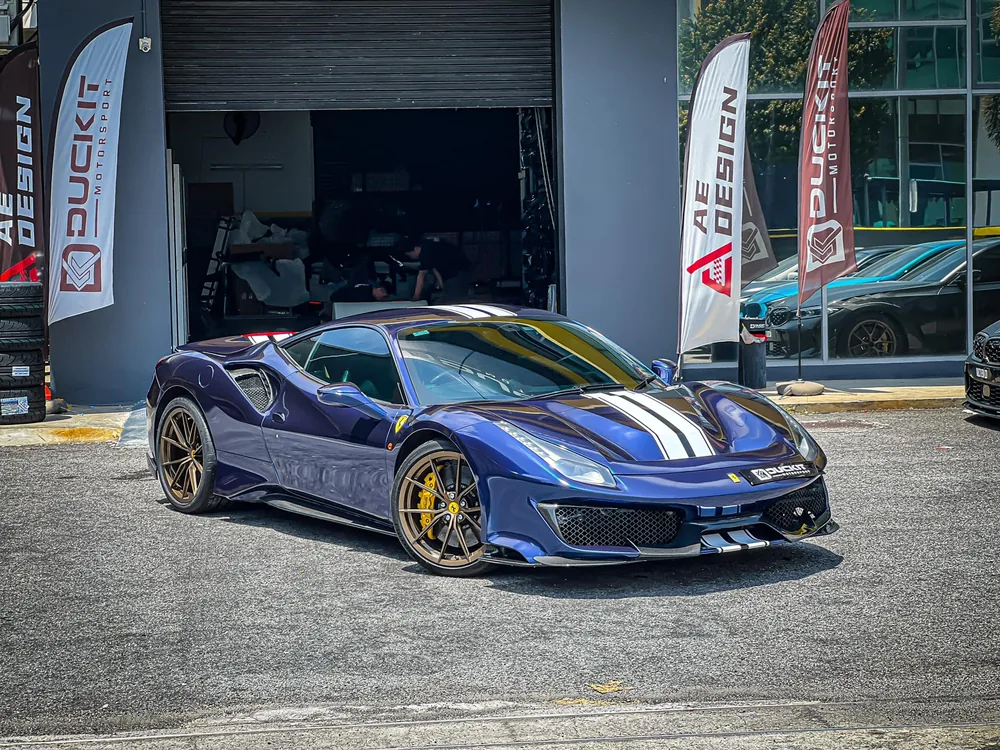Full Vinyl Wrap - Metallic Nogaro Blue